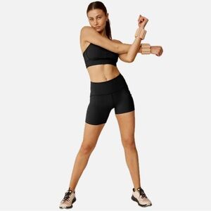 Beyond yoga black biker shorts